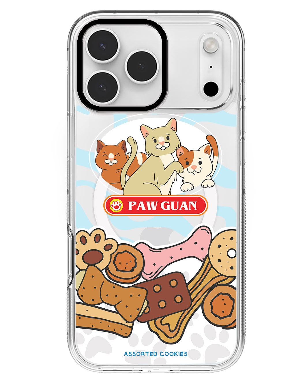 iPhone Rearguard MagSwap - Pawguan Cat