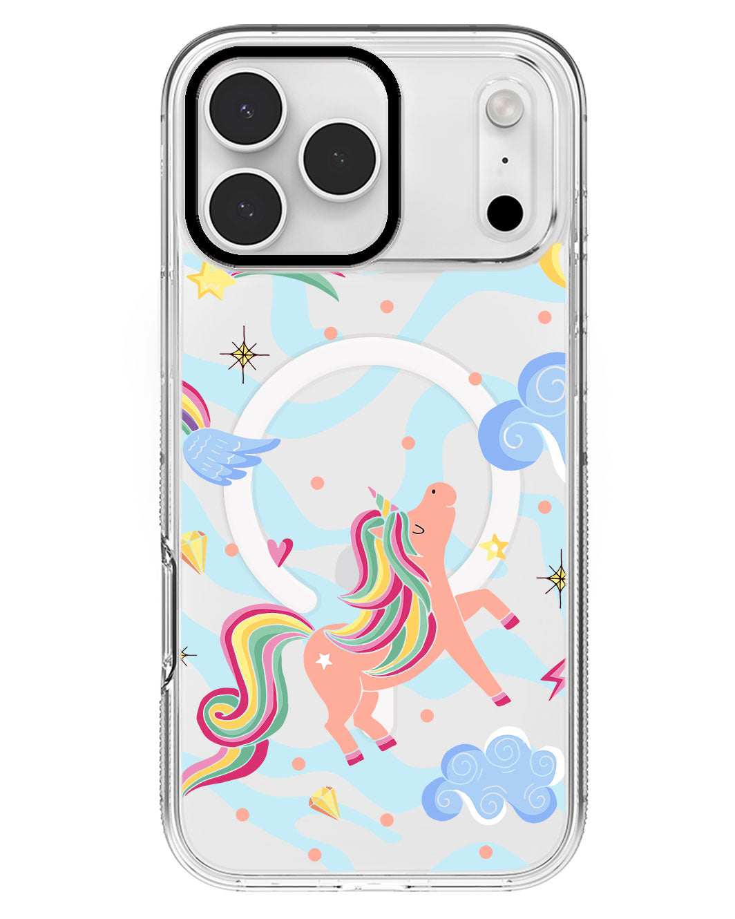 iPhone Rearguard MagSwap - Pegasus in Fairytale