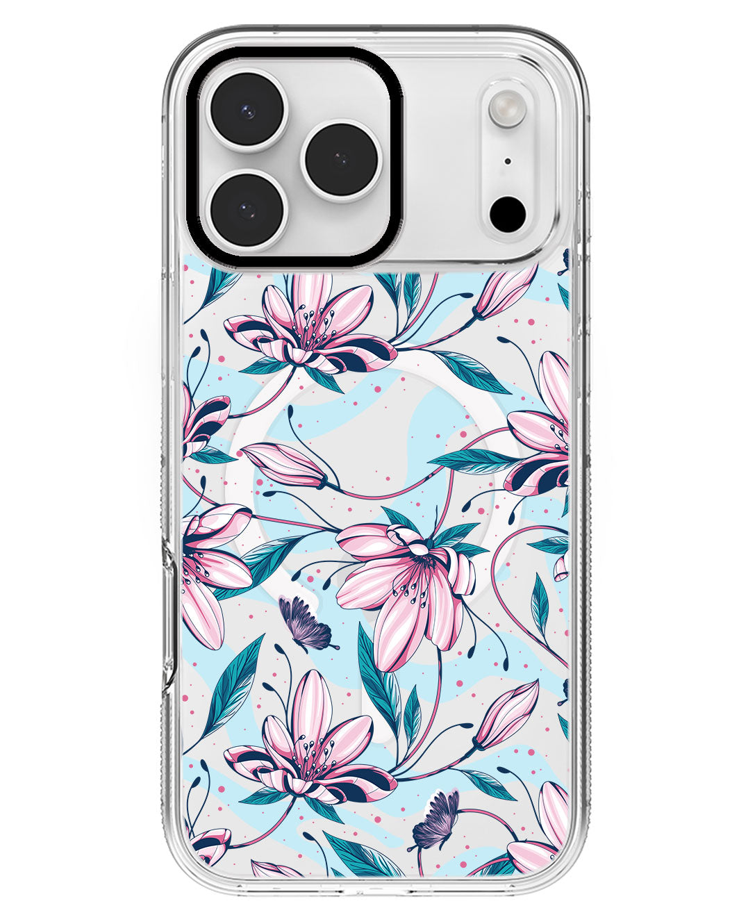iPhone Rearguard MagSwap - Pink Tulip
