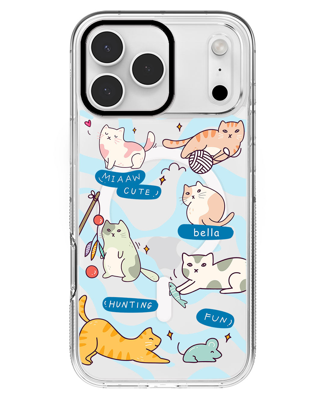 iPhone Rearguard MagSwap - Playful Cat 2.0