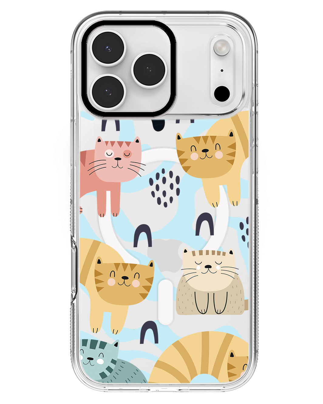 iPhone Rearguard MagSwap - Rainbow Meow