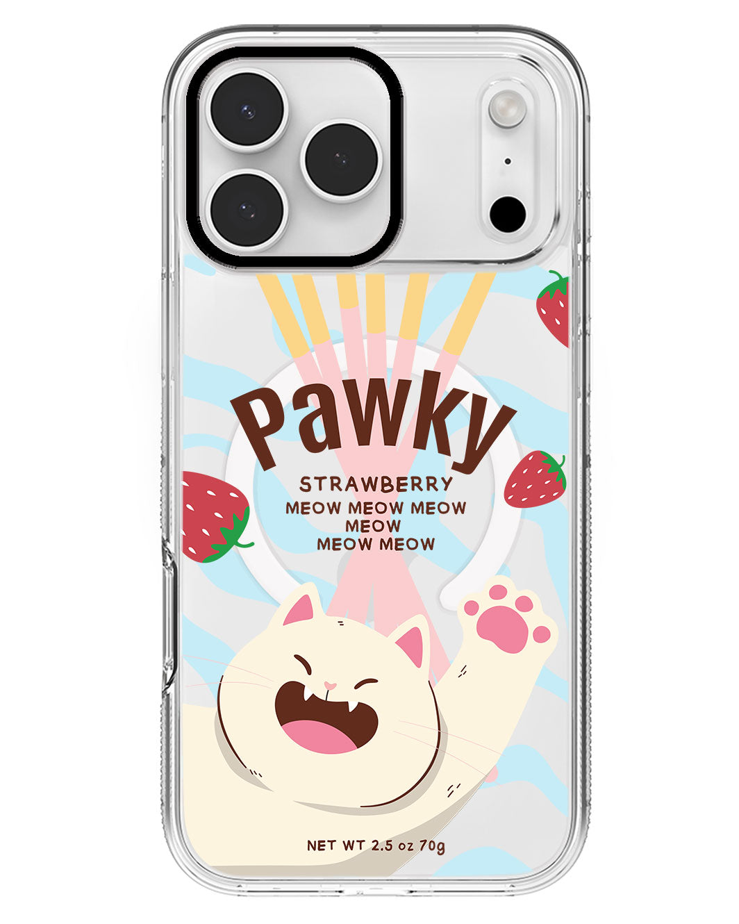 iPhone Rearguard MagSwap - Pawky Cat