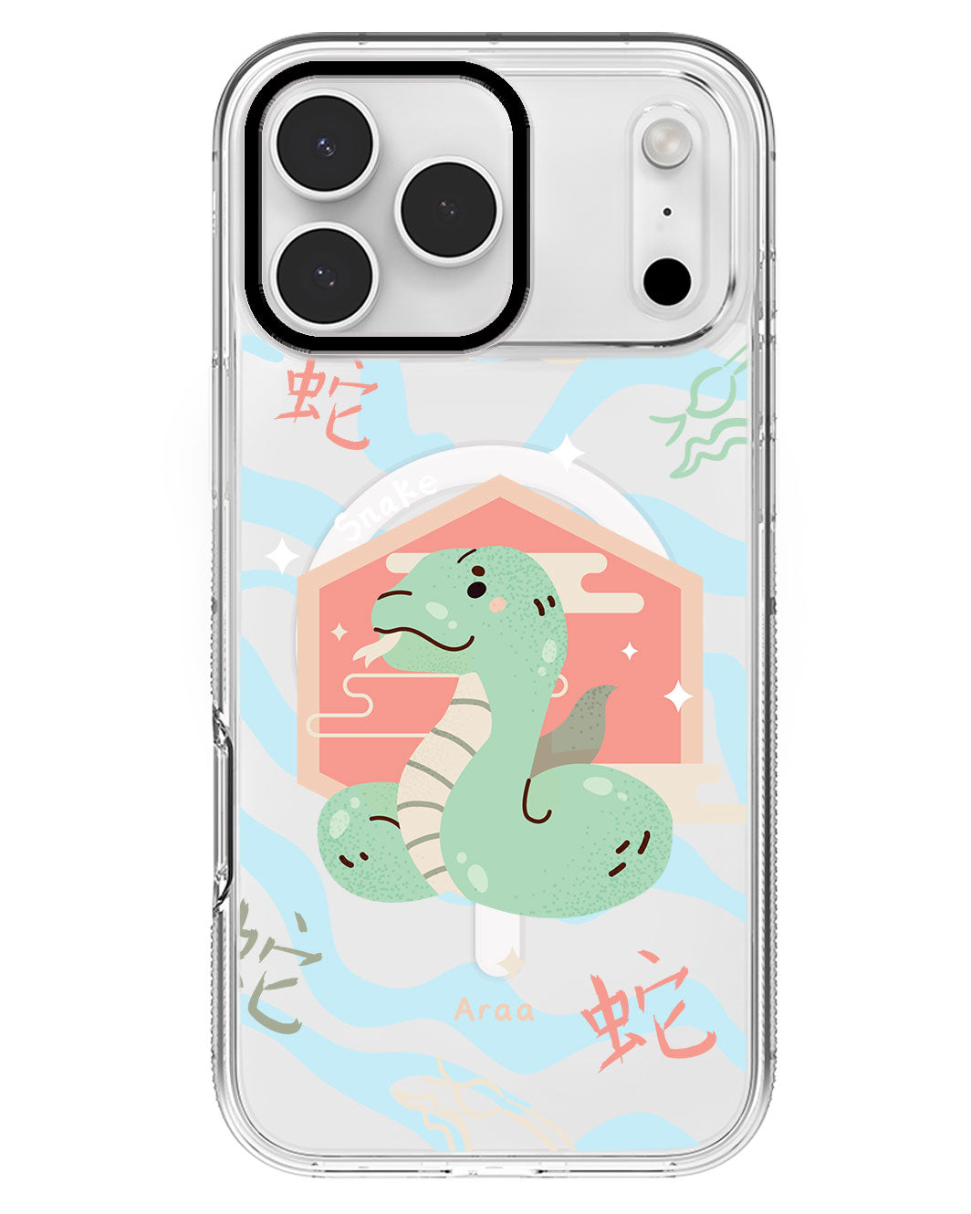 iPhone Rearguard MagSwap - Snake (Chinese Zodiac / Shio)