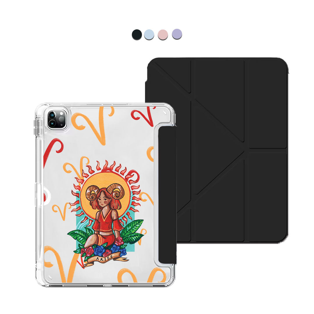 iPad Y-Fold Flip Cover - Aries