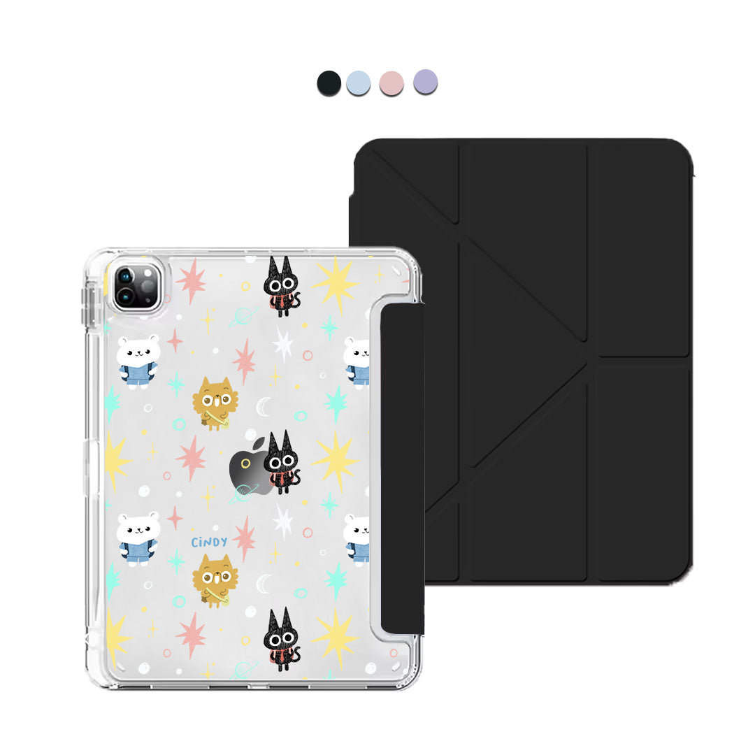iPad Y-Fold Flip Cover - Backpack Traveler