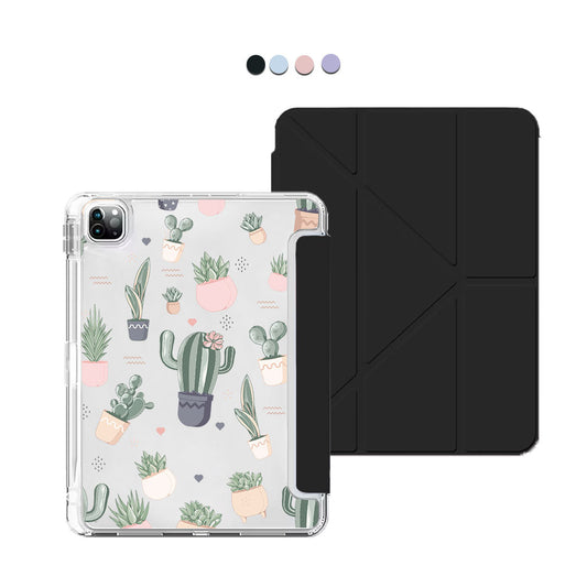 iPad Y-Fold Flip Cover - Cactus 2.0