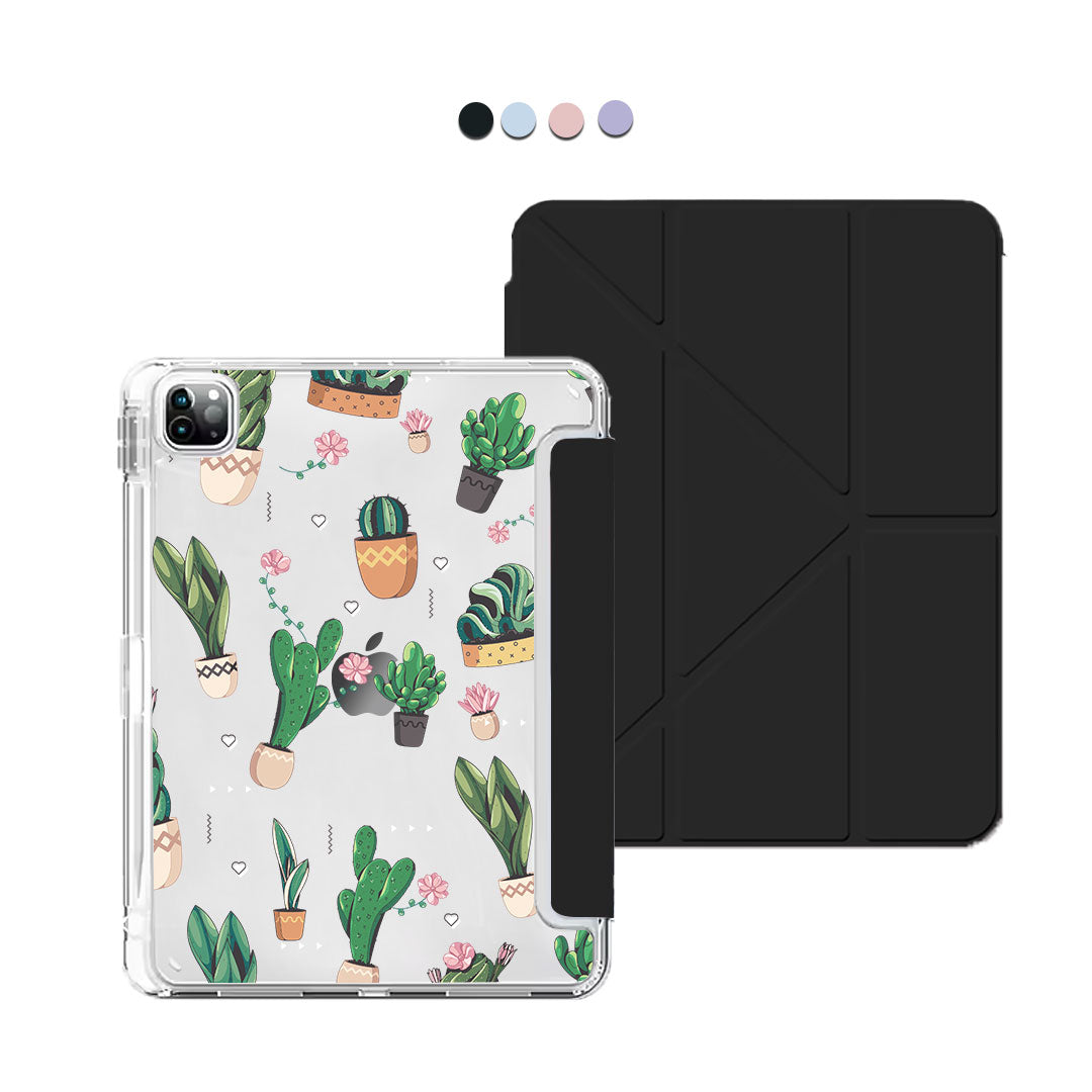 iPad Y-Fold Flip Cover - Cactus 3.0