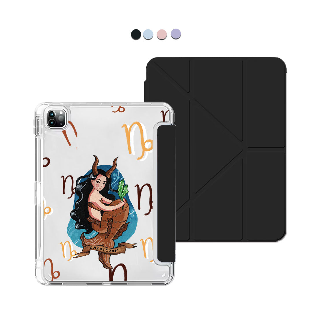 iPad Y-Fold Flip Cover - Capricorn