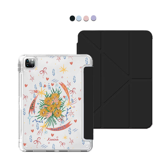 iPad Y-Fold Flip Cover - Peace