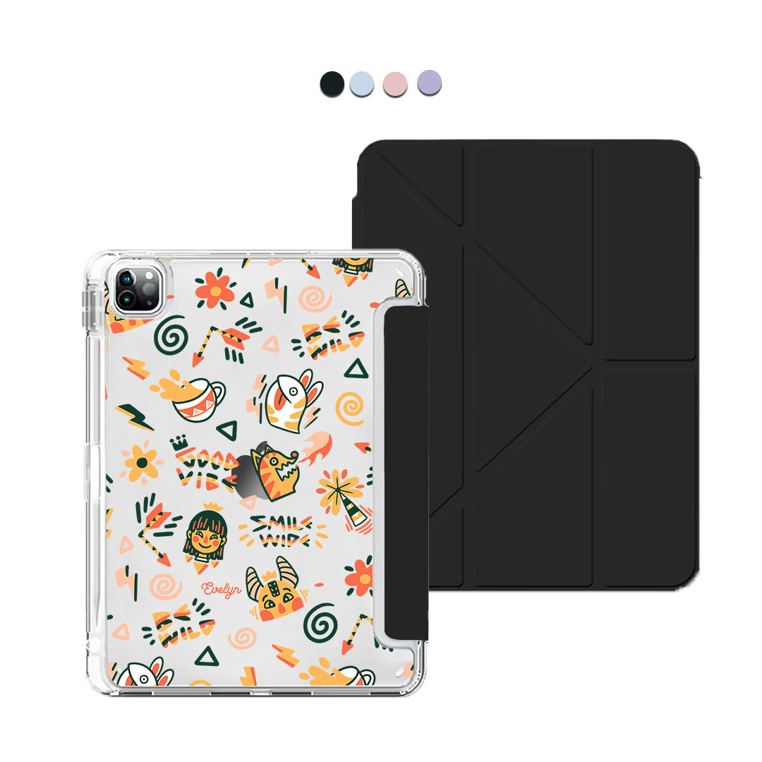 iPad Y-Fold Flip Cover - Wild & Free