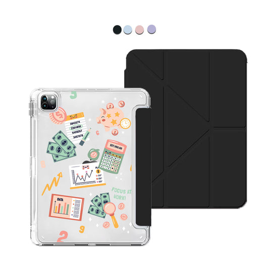iPad Y-Fold Flip Cover - Finance