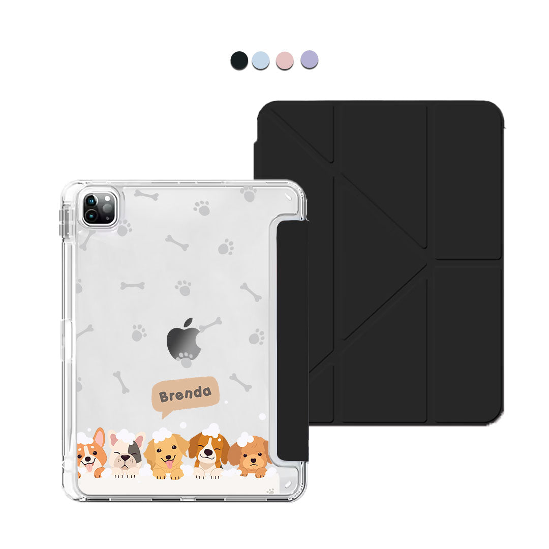 iPad Y-Fold Flip Cover - Ruff Family 2.0