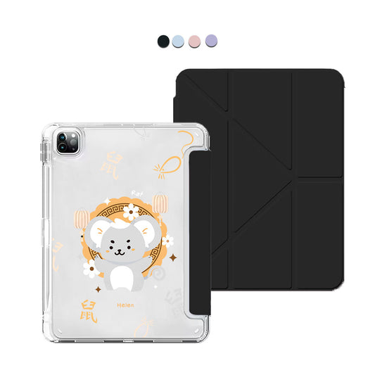 iPad Y-Fold Flip Cover - Rat (Chinese Zodiac / Shio)