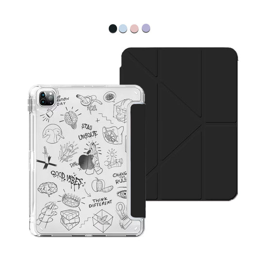 iPad Y-Fold Flip Cover - Stay Unique