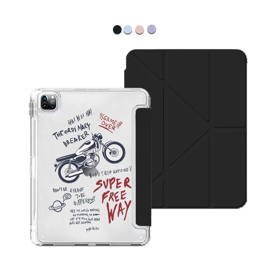 iPad Y-Fold Flip Cover - The Ordinary Breaker