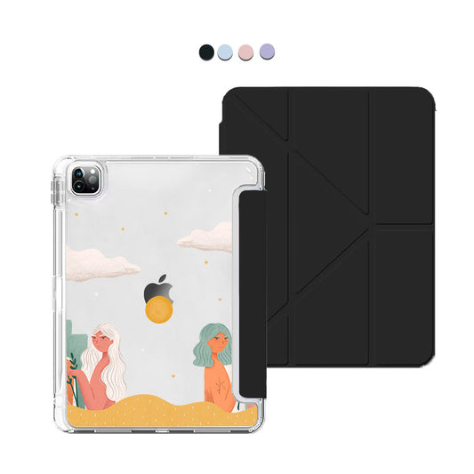 iPad Y-Fold Flip Cover - We're Beautiful