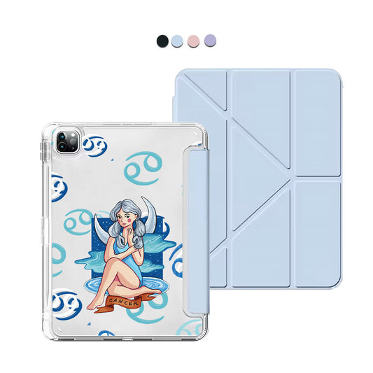 iPad Y-Fold Flip Cover - Cancer