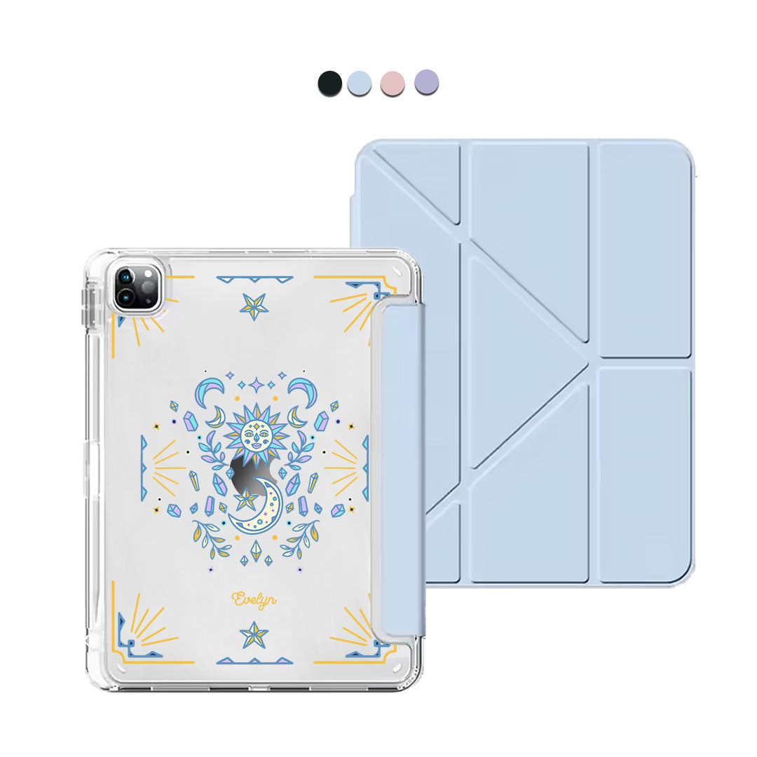 iPad Y-Fold Flip Cover - Cosmic Dream