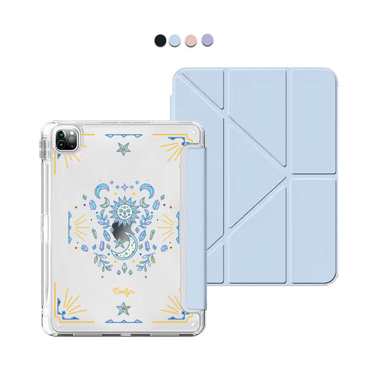 iPad Y-Fold Flip Cover - Cosmic Dream