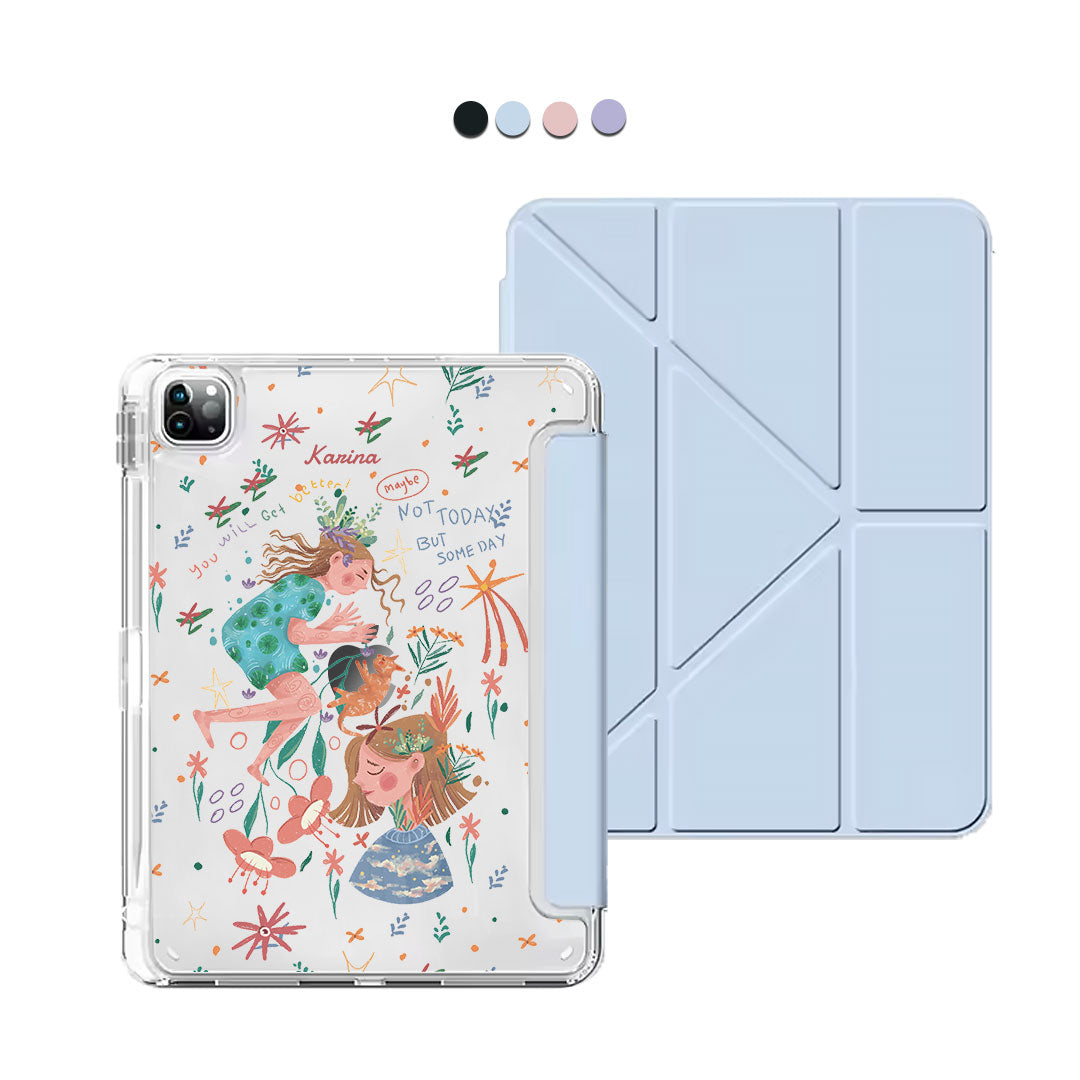 iPad Y-Fold Flip Cover - Get Better