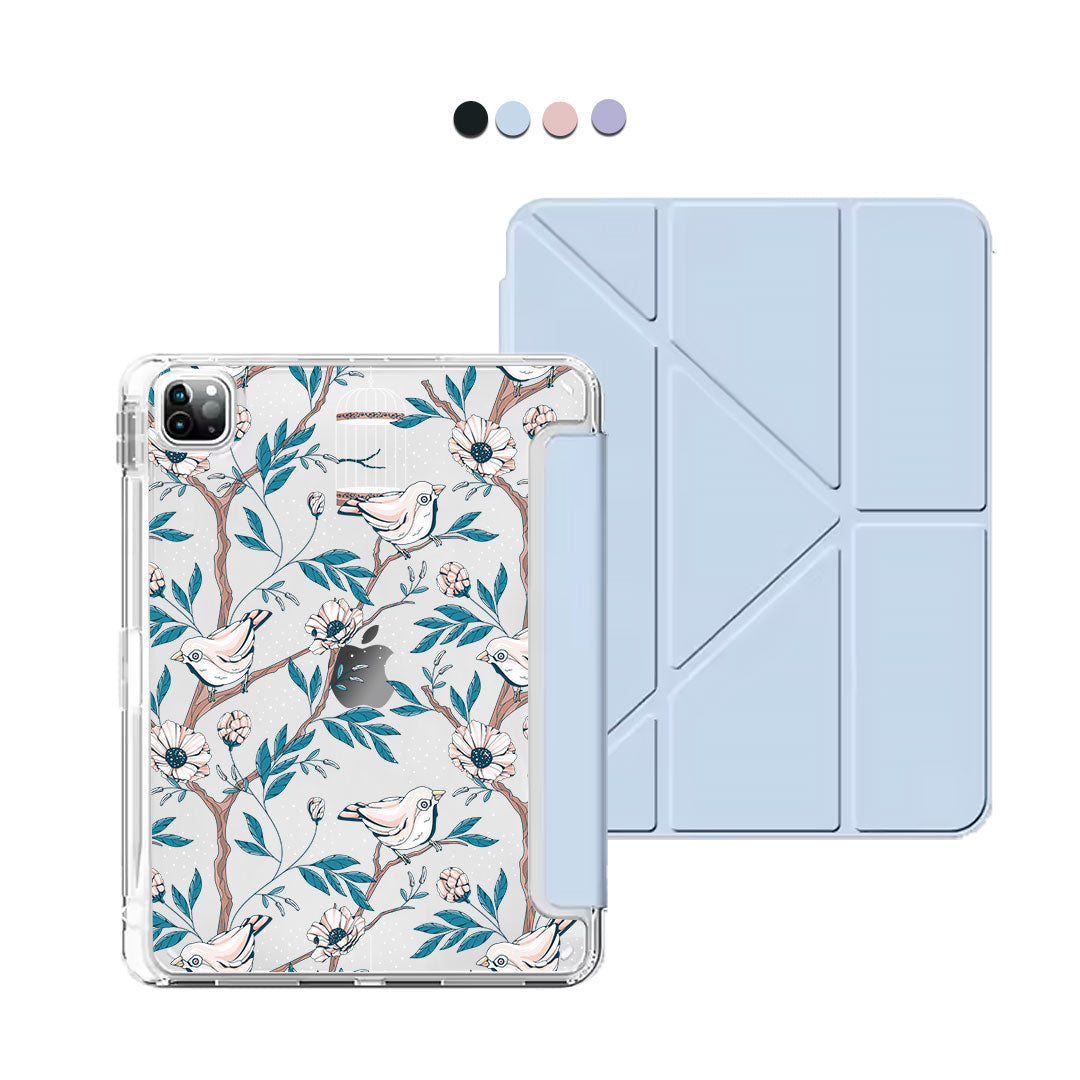 iPad Y-Fold Flip Cover - Lovebird 3.0