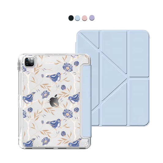 iPad Y-Fold Flip Cover - Lovebird 12.0