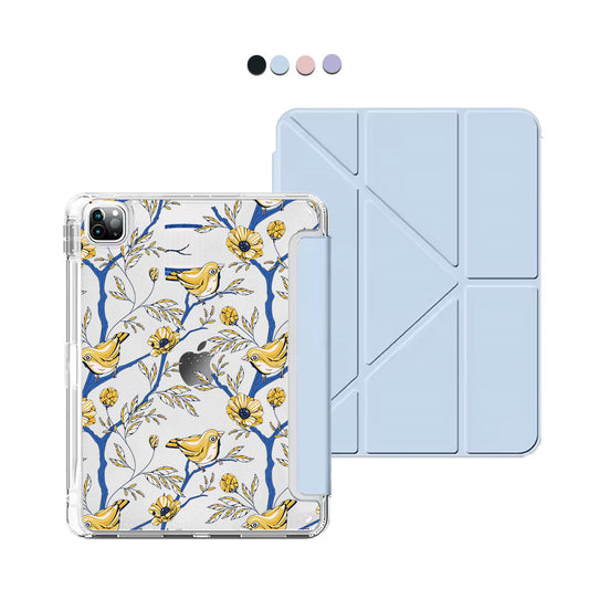 iPad Y-Fold Flip Cover - Lovebird 16.0
