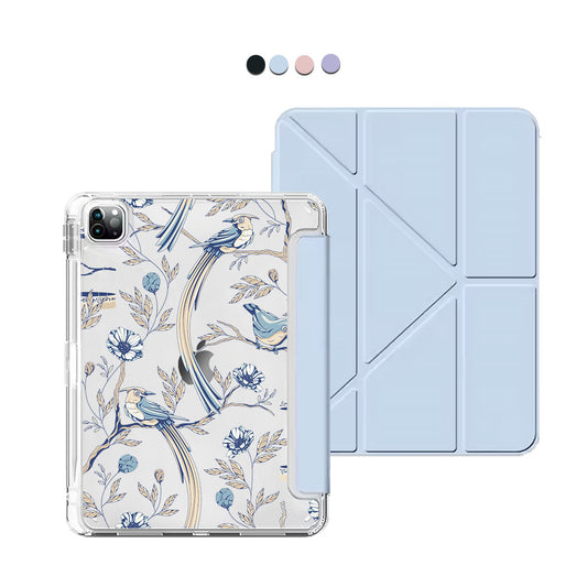 iPad Y-Fold Flip Cover - Lovebird 5.0