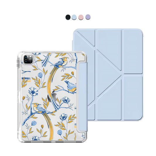 iPad Y-Fold Flip Cover - Lovebird 7.0