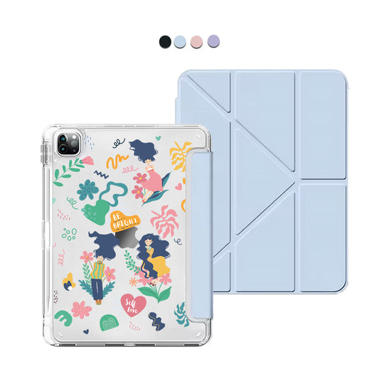 iPad Y-Fold Flip Cover - Self Love Sticker Pack 2.0