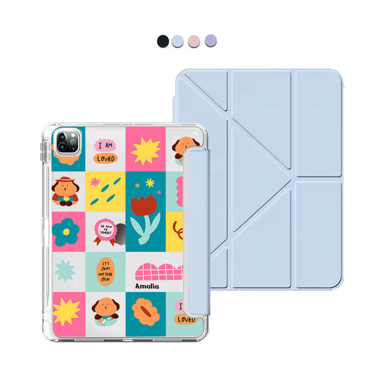iPad Y-Fold Flip Cover - Selflove Cubicle