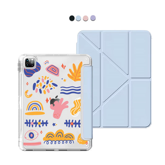 iPad Y-Fold Flip Cover - Spring Has Come