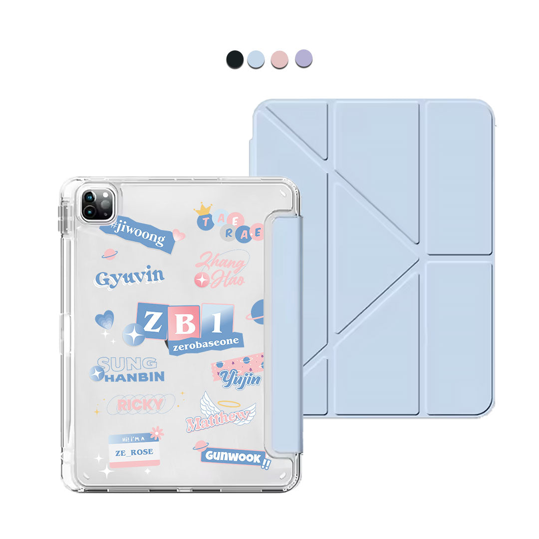 iPad Y-Fold Flip Cover - Zerobaseone Members