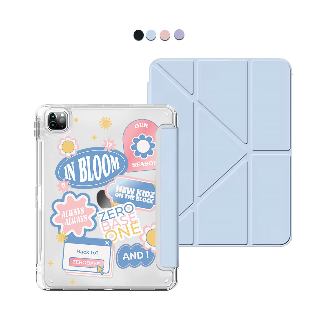 iPad Y-Fold Flip Cover - Zerobaseone Song Sticker Pack