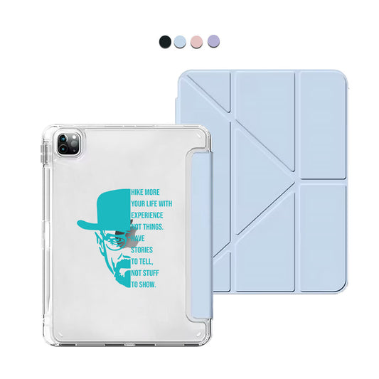 iPad Y-Fold Flip Cover - Explore More Experience