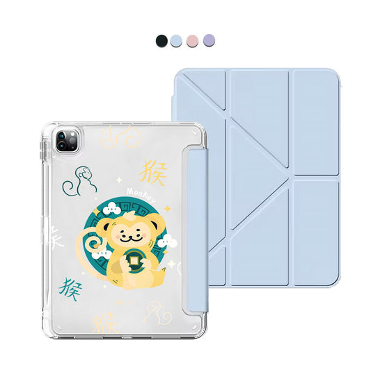 iPad Y-Fold Flip Cover - Monkey (Chinese Zodiac / Shio)