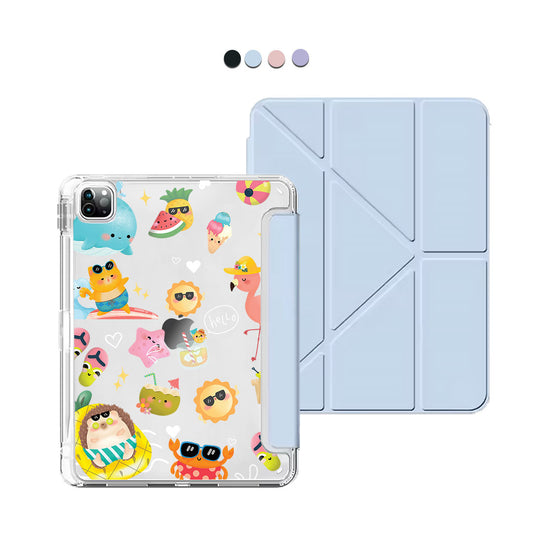 iPad Y-Fold Flip Cover - Summer