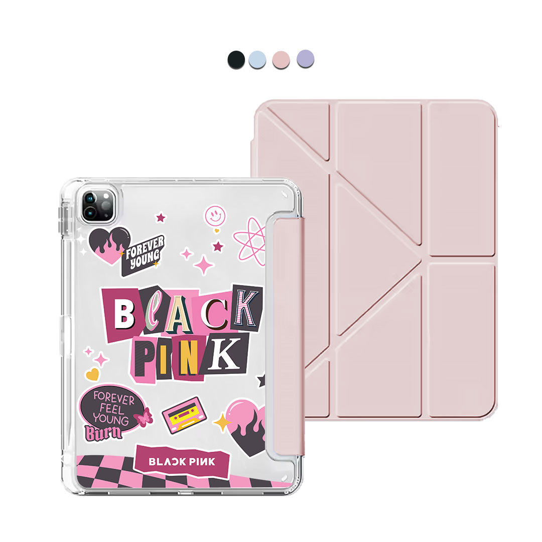 iPad Y-Fold Flip Cover - Blackpink Forever Young