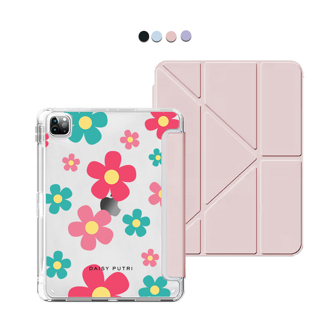 iPad Y-Fold Flip Cover - Daisy Delight 2.0