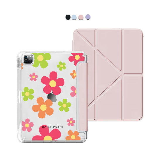 iPad Y-Fold Flip Cover - Daisy Sunshine 2.0