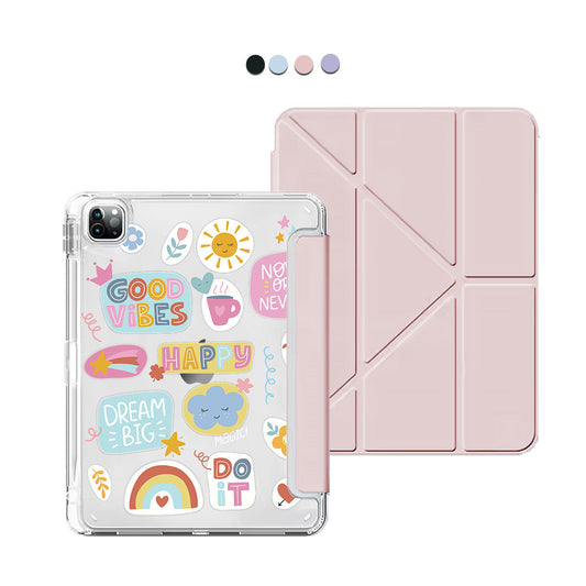 iPad Y-Fold Flip Cover - Good Day 2.0