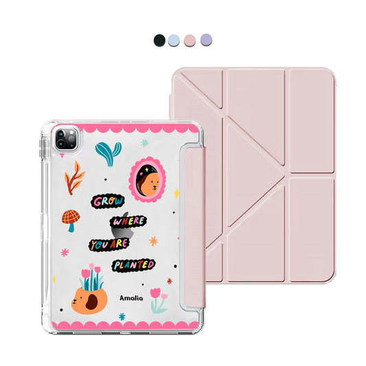 iPad Y-Fold Flip Cover - Grow Where You Are