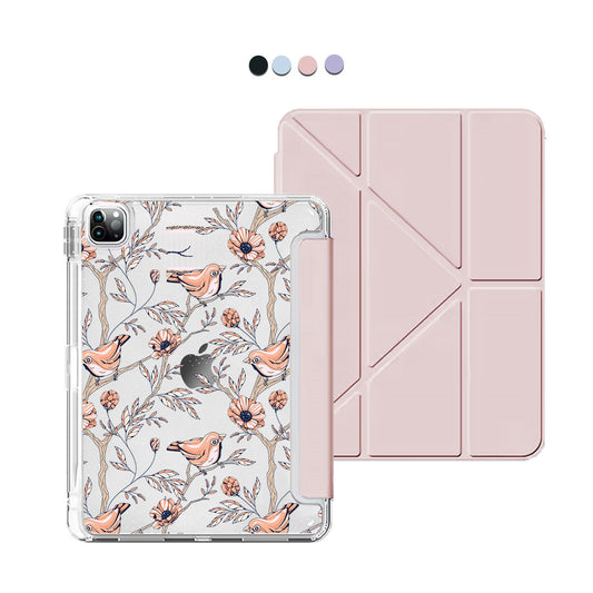 iPad Y-Fold Flip Cover - Lovebird 13.0
