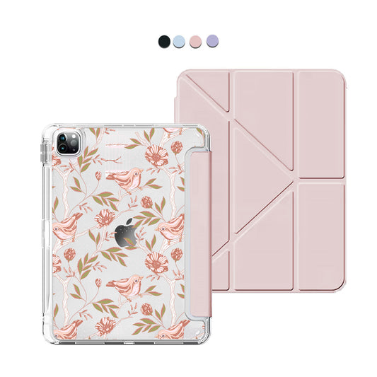 iPad Y-Fold Flip Cover - Lovebird 14.0