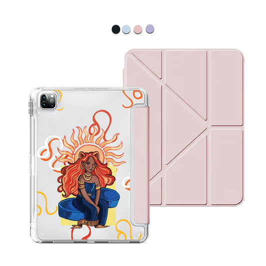 iPad Y-Fold Flip Cover - Leo