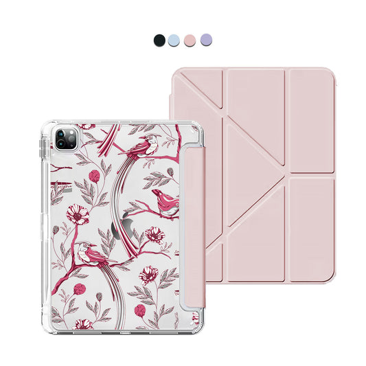 iPad Y-Fold Flip Cover - Lovebird 6.0