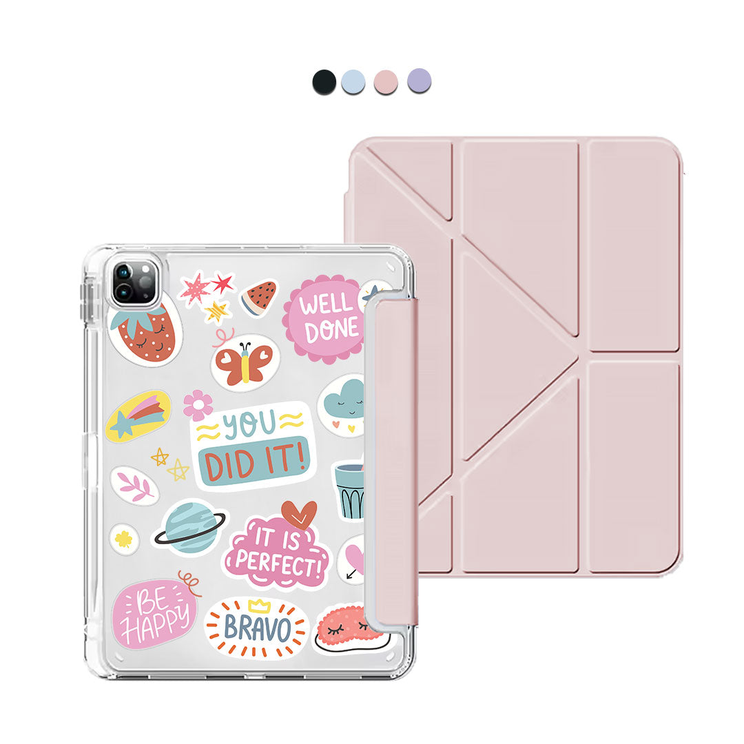 iPad Y-Fold Flip Cover - Motivation 1.0