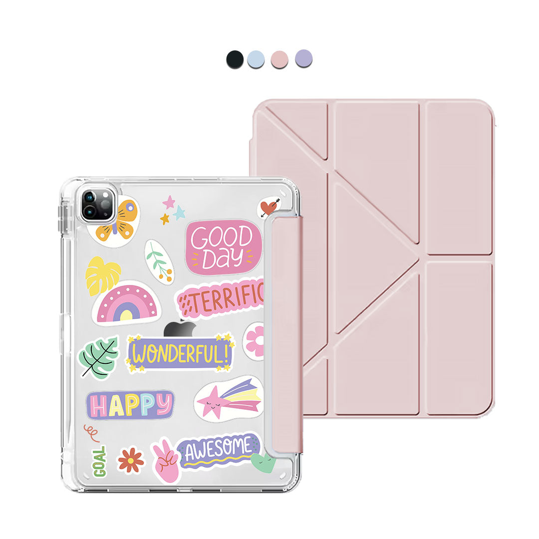 iPad Y-Fold Flip Cover - Motivation 2.0