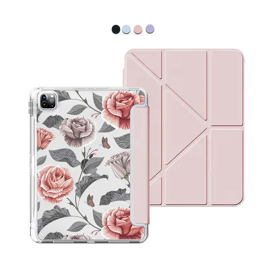 iPad Y-Fold Flip Cover - Rosie