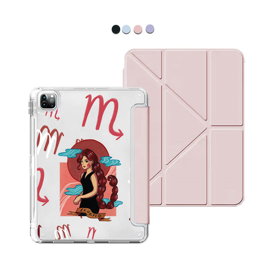iPad Y-Fold Flip Cover - Scorpio